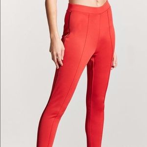 Pintucked Stirrup Pants